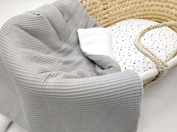 ЗИМНЕЕ ОДЕЯЛО 100Х75 ВАФЕЛЬ МЕДВЕДЬ ягненка