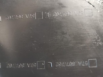 SKODA KAROQ BOCZEK BAGAŻNIKA PRAWY 57A867762K