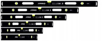 POZIOMNICA PRO S800 ZESTAW 6szt 60-200cm ENDURANCE
