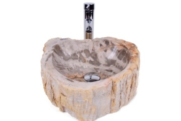 Fossil Wood MINI SALAWATI - SW12 kamienna umywalka
