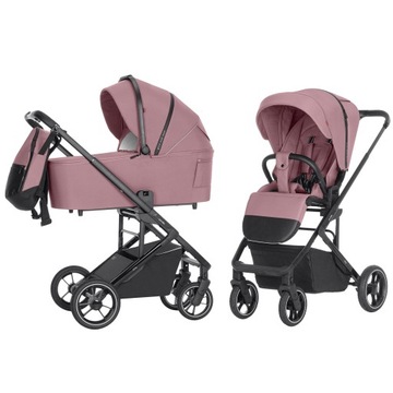 CARRELLO Wózek wielofunkcyjny 2w1 Alfa CRL-6507 Rouge Pink