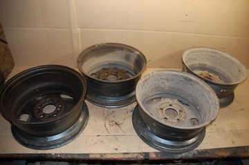 4× DISK HLINÍK CHRYSLER OE CHEROKEE XJ 7.0" X 15" 5X114.3