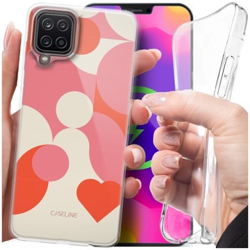 Etui 2MM do Samsung Galaxy A12 / M12 ( case silikon ochrona aparatu) +SZKŁO