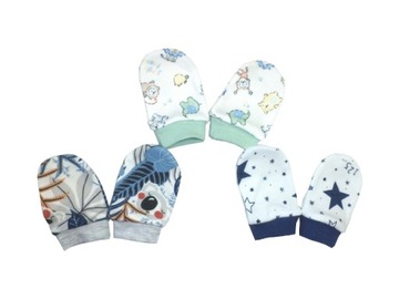 PROMOCJA !!! Rękawiczki / Łapki niedrapki 3 pary