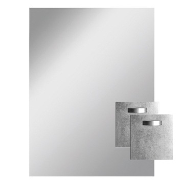 Lustro MCJ ścienne Tafla 40x80 cm + 2 zawieszki