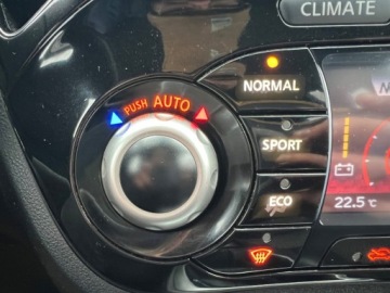 Nissan Juke I SUV Facelifting DIG-T 115KM 2015 Nissan Juke KLIMATYZACJA NAWIGACJA KAMERA SKORY TEMPOMAT EL.SZYBY SERWISOW, zdjęcie 18