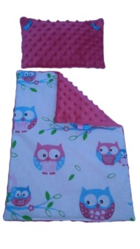 KOMPLET POŚCIELI DLA LALEK BOBAS, BORN. KOŁDERKA I PODUSZKA DLA LALKI