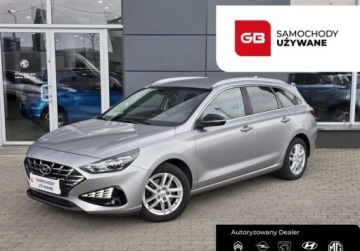 Hyundai i30 III Wagon Facelifting 1.0 T-GDI 120KM 2022 Hyundai i30 1.0 120KM Smart AUT FV23 Salon PL Serwis ASO Gwarancja Produce