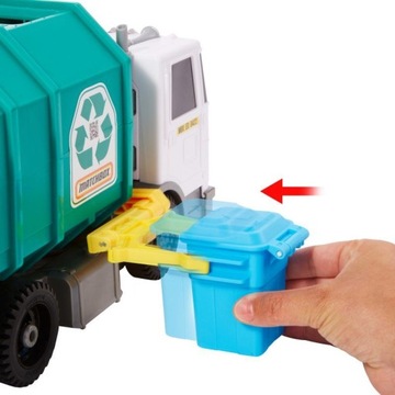 Mattel Matchbox Śmieciarka do recyklingu HHR64