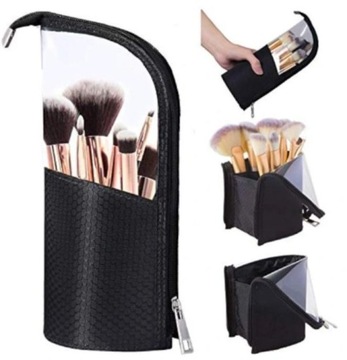 Косметичка с 2 кистями для макияжа Pagano, подарочный набор для женщин на Рождество