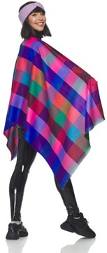 ПОВЯДКА НА ГОЛОВУ ЖЕНСКАЯ СИРЕНЕВАЯ ВЯЗАННАЯ С ТРИКОТАЖНЫМ УЗЛОМ Спереди ФИОЛЕТОВАЯ