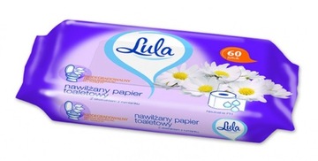 Nawilżany papier toaletowy LULA rumianek