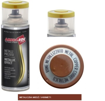 LAKIER METALIZUJĄCY METALICZNA MIEDŹ 400 ml