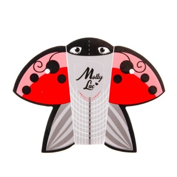 MIGDAŁKI SZABLONY formy DO PAZNOKCI ladybug 100SZT