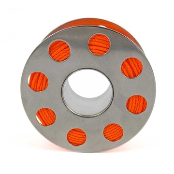 Шпуля из нержавеющей стали с леской