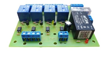 Moduł Przekaźników Urządzeń Satel 4 Kanały 230v AC