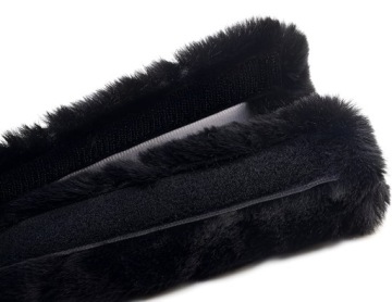 МЕХОВОЙ чехол на ремень Чехол на ремни безопасности MEGA FLUFFY soft