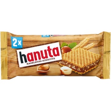 Hanuta wafelek z kremem orzechowym 44 g (podwójny)