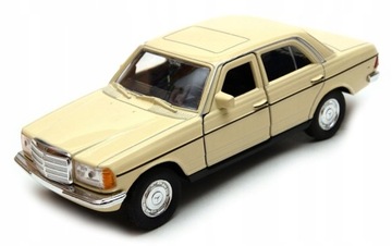 Mercedes - Benz 230E beczka WELLY kremowy 1:34 - 39