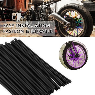 НАКЛАДКИ НА СПИЦЫ ЧЕРНЫЕ, 36 ШТ. 6,69 ДЮЙМА