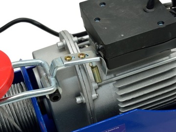 СТРОИТЕЛЬНАЯ ЛЕБЕДКА 230В ЭЛЕКТРИЧЕСКАЯ ТРОСОВАЯ ЛЕБЕДКА 150кг 300кг