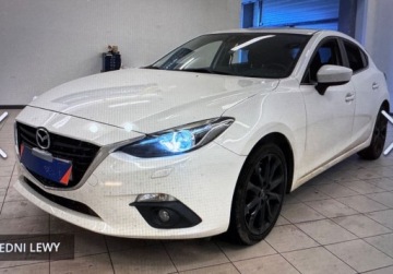 Mazda 3 III Hatchback Facelifting 1.5 SKYACTIV-D 105KM 2017 Mazda 3 bezwypadekorg lakierbiala perlaSPORT LINE 1.5 Diesel 105KM, zdjęcie 21