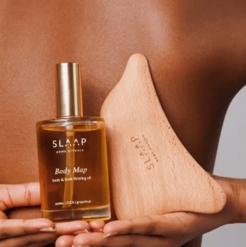 SLAAP BODY MAP ПОДАРОЧНЫЙ НАБОР МАСЛО + ЩЕТКА