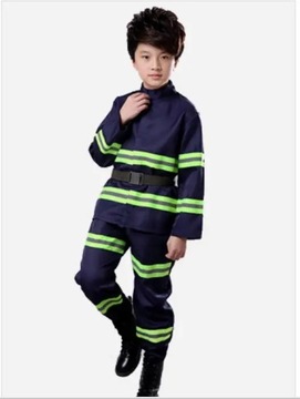 Kids Firefighter Costumes Baby Boys Clothing Set H