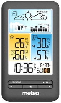 МЕТЕОСТАНЦИЯ DCF ПОГОДА ПОГОДА ЧАСЫ БУДИЛЬНИК