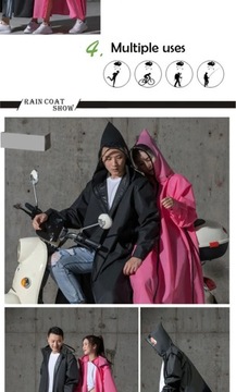 2020 горячая Распродажа, непроницаемый плащ для женщин/мужчин, открытый дождевик-пончо, рюкзак