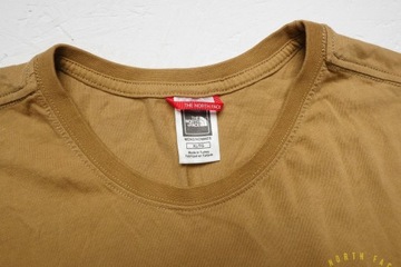 The North Face koszulka t-shirt męski brąz XL