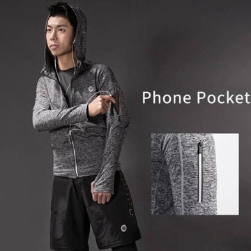 Bluza rowerowa z kapturem ROCKBROS LKW007 XL