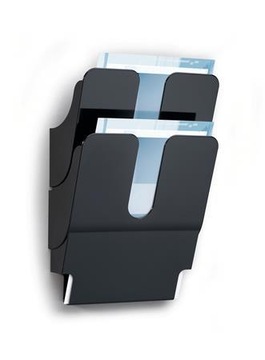 Pojemniki A4 na katalogi ulotki ZESTAW PANELI x2