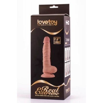 РЕАЛИСТИЧЕСКИЙ ДИЛДО на присоске 22см LOVETOY
