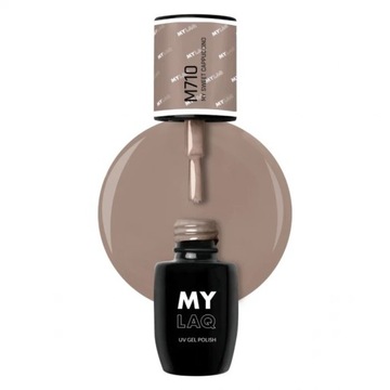Lakier Manicure Hybryda MYLAQ MY SWEET CAPPUCCINO