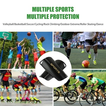 1 пара противоскользящих щитков для мини-футбола.