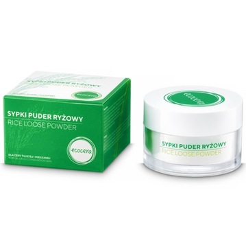 Ecocera Puder Ryżowy Transparentny sypki 15g