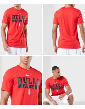 Koszulka Nike Tee NBA Chicago Bulls Paris 2023 S