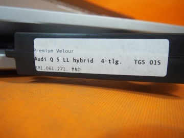 Audi Q5 8R Толстые велюровые напольные коврики Подлинная НОВИНКА