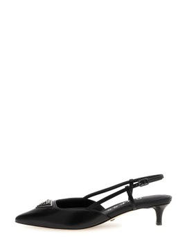 Czółenko damskie GUESS FLPJES LEA05 BLACK - 37, Czarny