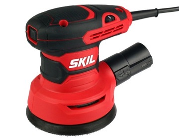 ЭКСЦЕНТРИЧЕСКАЯ ШЛИФОВАЛЬНАЯ МАШИНА 125 мм 300 Вт 7471 ЛЫЖИ + СУМКА + 15 ШЛИФОВАЛЬНЫХ БУМАГ