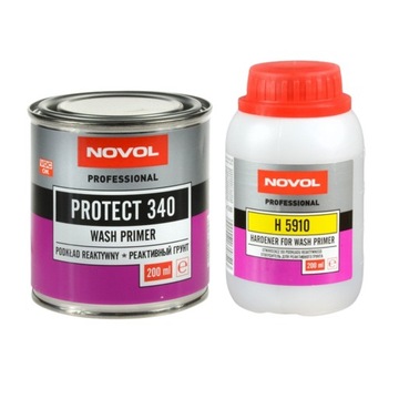 Podkład Reaktywny Antykorozyjny Novol Protect 2x200ml Zabezpieczający Grunt
