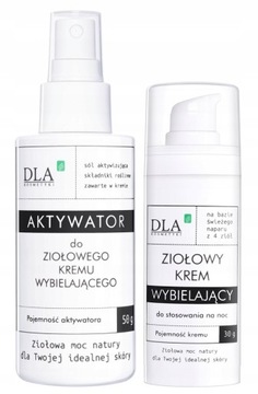Ziołowy krem wybielający 30g + 50g Kosmetyki DLA