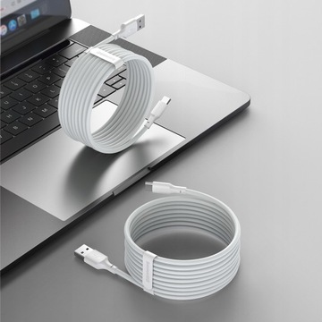2X кабель BASEUS USB-C QC PD 40 Вт 5 А 1,5 м белый