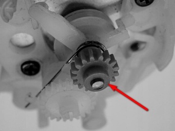 Звездочка оси двигателя TCM-190 SONY X-3363-501-1 серии TC-WR... TC-WE...