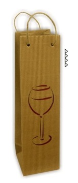 Torebka Kieliszek 100x100x360mm WYSOKA JAKOŚĆ !!