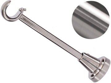 19 mm WSPORNIK POJEDYNCZY do Karnisza LUXURY STAL