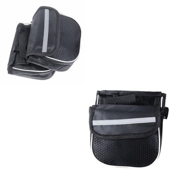 СУМКА С ДВУМЯ ОТДЕЛЕНИЯМИ ДЛЯ МАЛЕНЬКОЙ ВЕЛОСИПЕДНОЙ РАМЫ