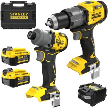 STANLEY SFMCK211M2T Бесщеточный комплект 18 В SFMCD726 + SFMCF830 + 2x 4 Ач