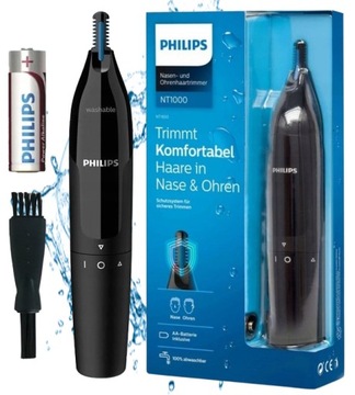 TRYMER DO NOSA I USZU PHILIPS GOLARKA + BATERIA NOWA MASZYNKA WODOODPORNA